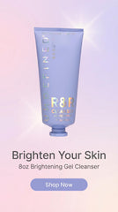 Beauty R&R Cleanser 8oz Brightening & Balancing Gel Cleanser Infused with Niacinamide Centella Green Tea Tremella Mushroom