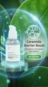 VEGREEN Nature Skin Mucin Face Serum | Korean Hydrating Face Serum Barrier Repair Moisturizer for All Skin Types | Ceramide-Enriched Glass Skin Face Glow Serum 1.69 fl oz