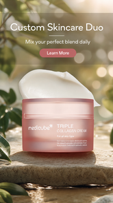 Medicube Triple Collagen Cream - Hydrating & Firming Moisturizer with Hyaluronic Acid Premium Elastin Shea Butter - Wrinkle Care & Boosts Elasticity - Korean Skincare 1.69 oz