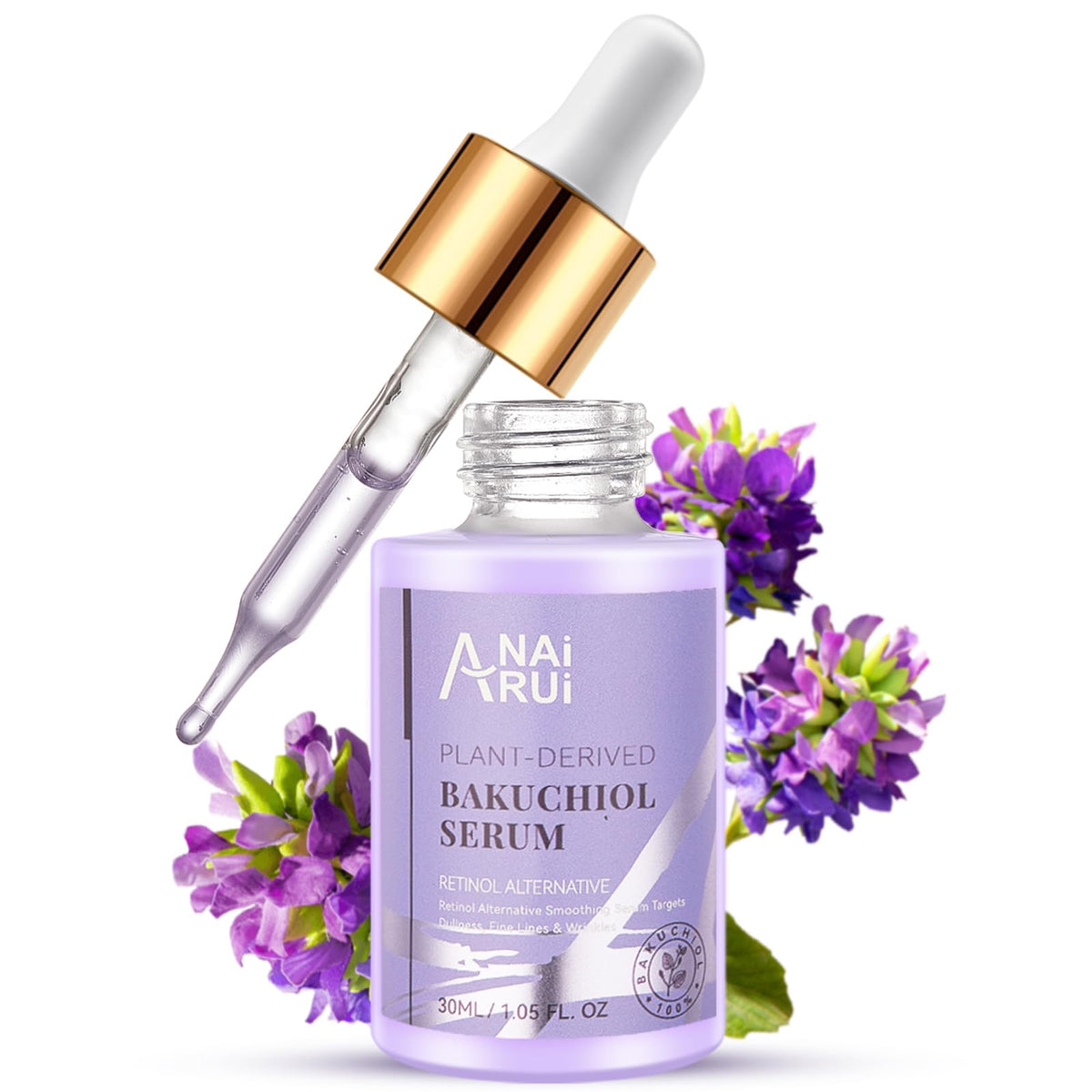 Bakuchiol Glow Serum – Retinol Alternative for Smooth, Youthful Skin (1 oz)