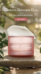 Medicube Triple Collagen Cream - Hydrating & Firming Moisturizer with Hyaluronic Acid Premium Elastin Shea Butter - Wrinkle Care & Boosts Elasticity - Korean Skincare 1.69 oz