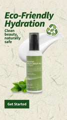 Hydrating Korean Green Tea Face Lotion | Soothing & Refreshing Moisturizer for Acne Prone Skin
