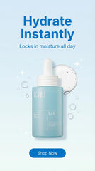 ACWELL Real Aqua Balancing and Hydrating Facial Ampoule Serum 1.18 fl.oz. - Moisturizing for Sensitive Skin Face serum for Men Women Seaweed Extract and Amino Acid