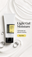 COSRX Snail Mucin 92% Moisturizer Daily Repair Face Gel Cream Tube Type for Dry Sensitive Skin Not Tested on Animals No Parabens No Sulfates No Phthalates Korean Skincare (3.52Fl Oz / 100g)