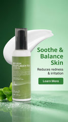 Hydrating Korean Green Tea Face Lotion | Soothing & Refreshing Moisturizer for Acne Prone Skin