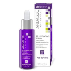 Andalou Naturals Rejuvenating Serum with Plant Based Retinol 1 Oz