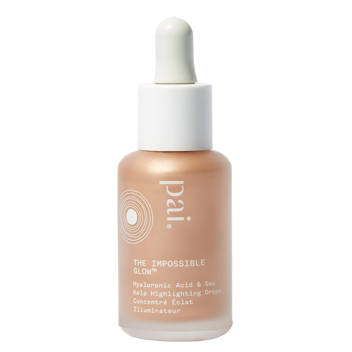 Pai Skincare - The Impossible Glow Organic Hyaluronic Acid + Sea Kelp Glow Drops (Rose Gold 1 fl oz | 30 ml)